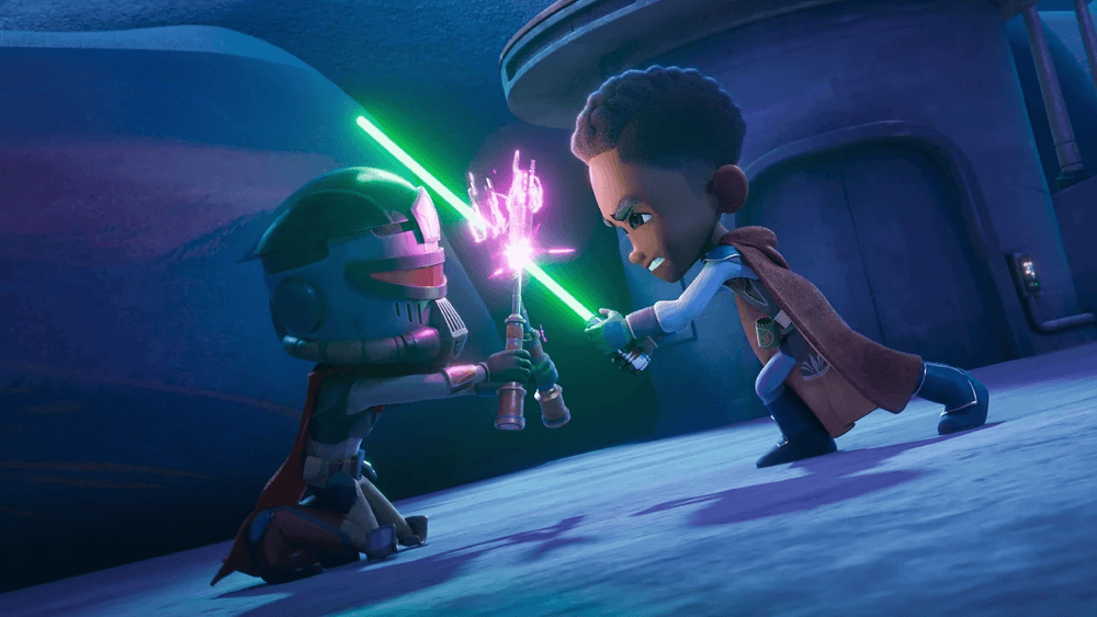 Les Aventures des Petits Jedi S02E18 — "Le gardien du temple Jedi"