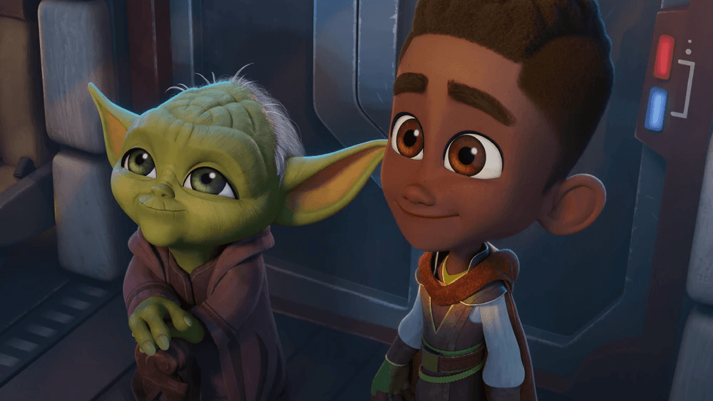 Les Aventures des Petits Jedi S02E21 — "La chasse aux fossiles"