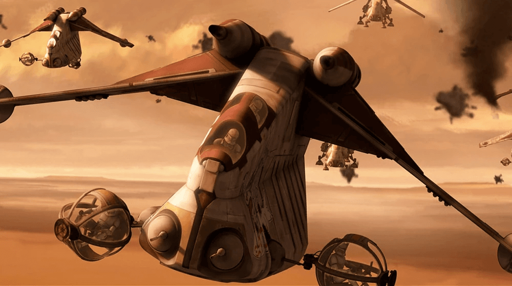 The Clone Wars S02E05 — "Atterrissage Mouvementé"