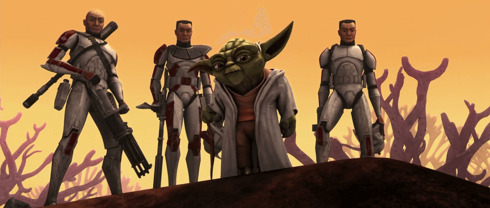 The Clone Wars S01E01 — "Embuscade"