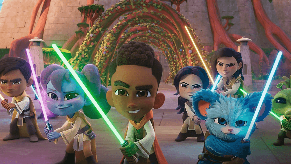 Les Aventures des Petits Jedi S02E23 — "La bataille de Tenoo"