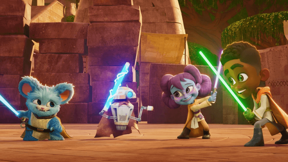 Les Aventures des Petits Jedi S01E07 — "La voie du Jedi"