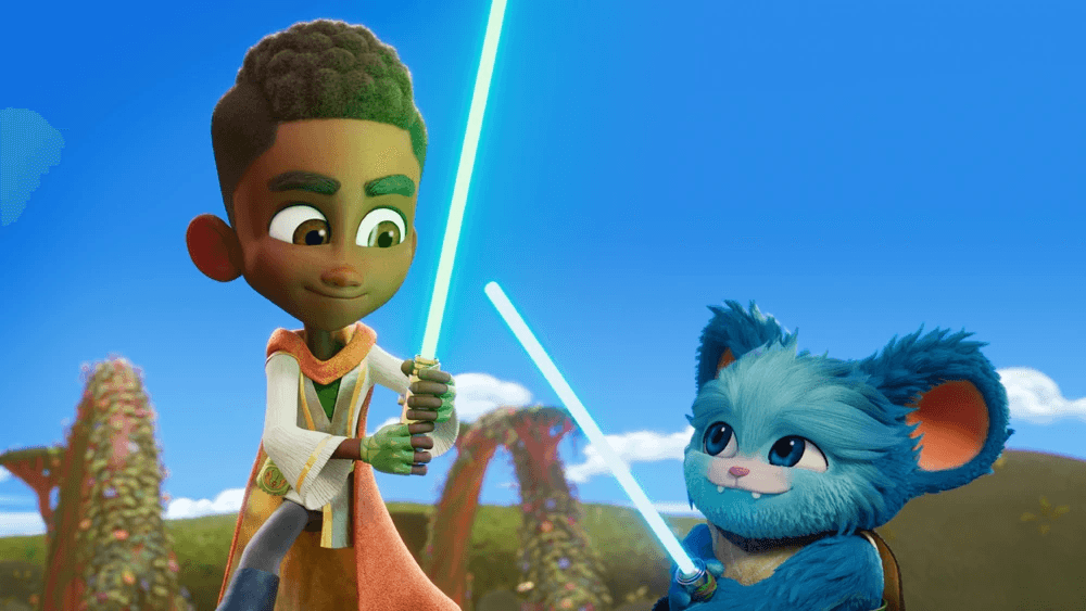 Les Aventures des Petits Jedi S01E10 — "Menace bougonne"